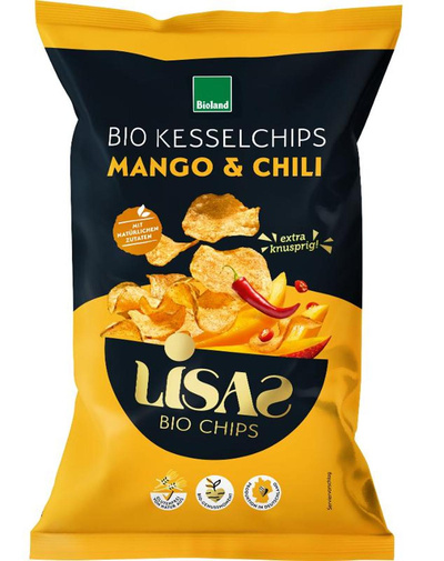 Produktfoto zu Chili Mango Kesselchips 115g