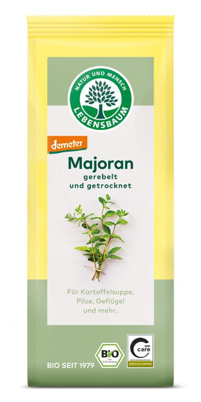 Produktfoto zu Majoran gerebelt Lebensbaum