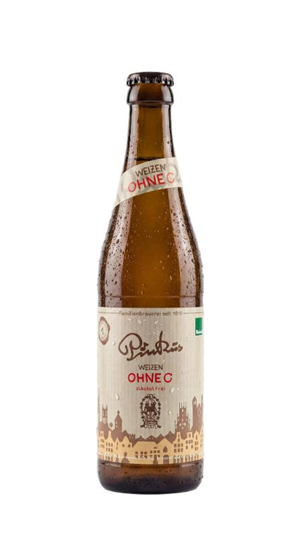 Produktfoto zu Pinkus Weizen Alkoholfrei 10x0,33l