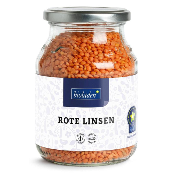 Produktfoto zu b*Rote Linsen 450g