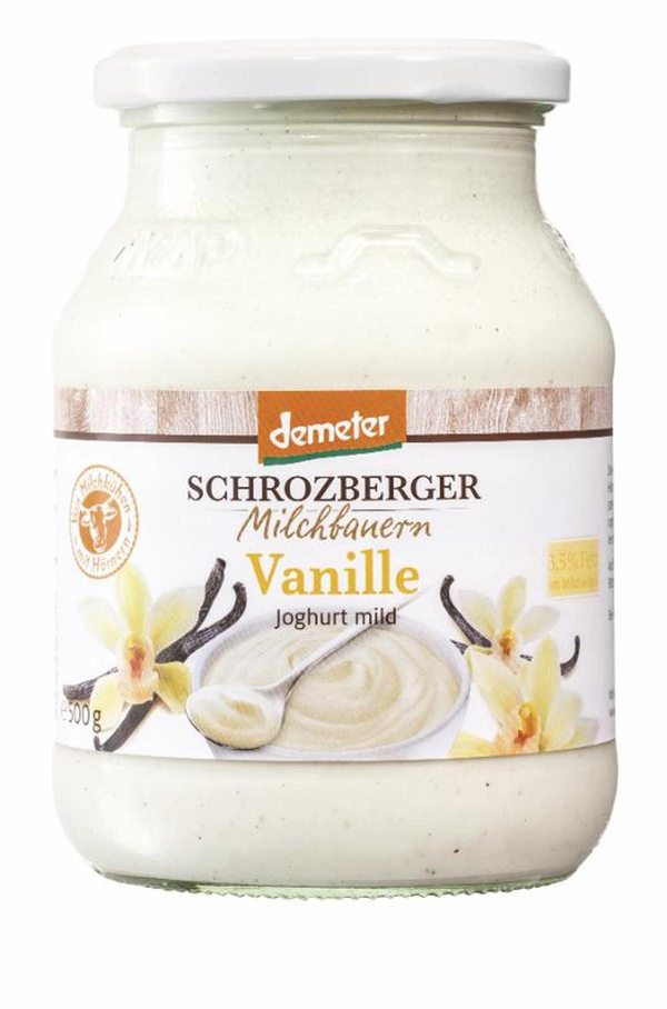 Produktfoto zu Joghurt Vanille 3,5%, 500g