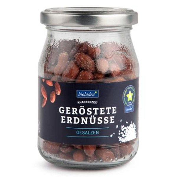 Produktfoto zu b*geröstete Erdnüsse gesalzen 140g