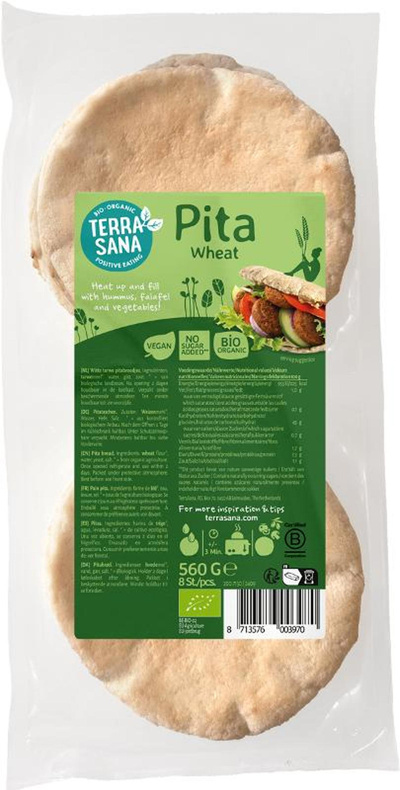 Produktfoto zu Pita-Taschen 2x4 Stück