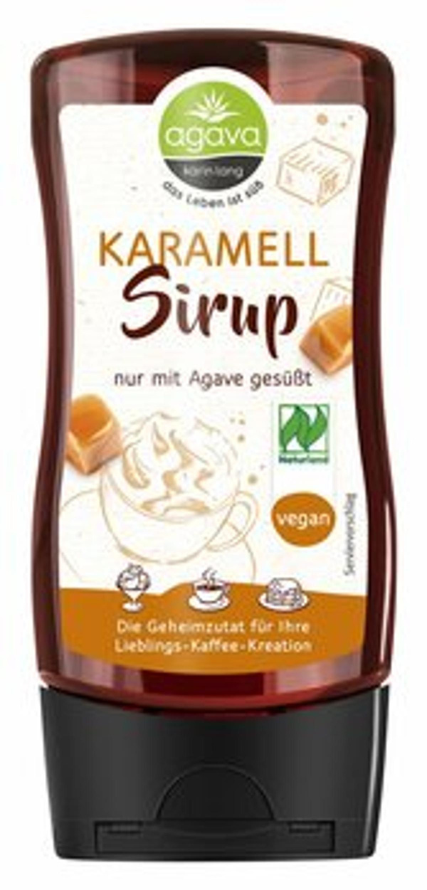 Produktfoto zu Karamellsirup agava 350g