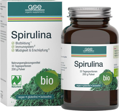 Produktfoto zu Spirulina Pulver 200g