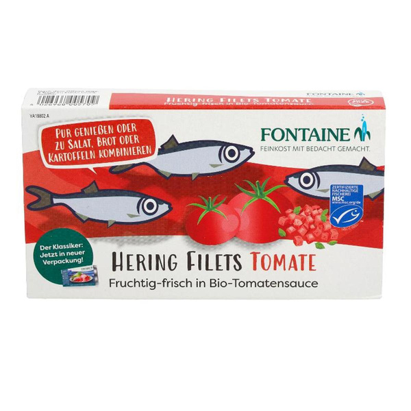 Produktfoto zu Heringfilet in Tomatencr. 120g