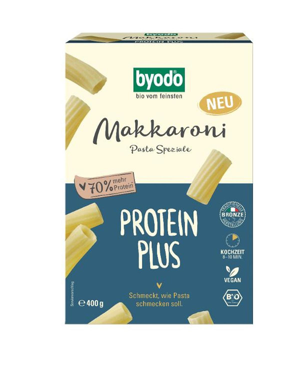 Produktfoto zu Makkaroni Protein Plus 400g