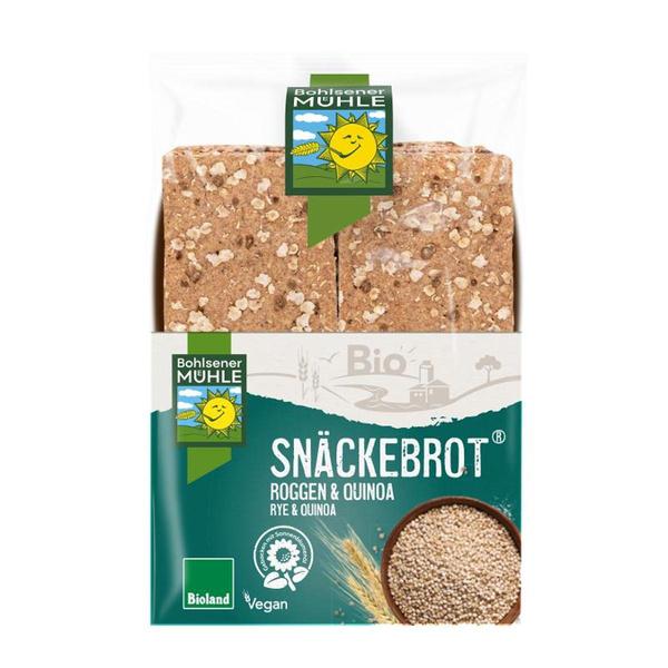 Produktfoto zu Snäckebrot Roggen Quinoa 200g