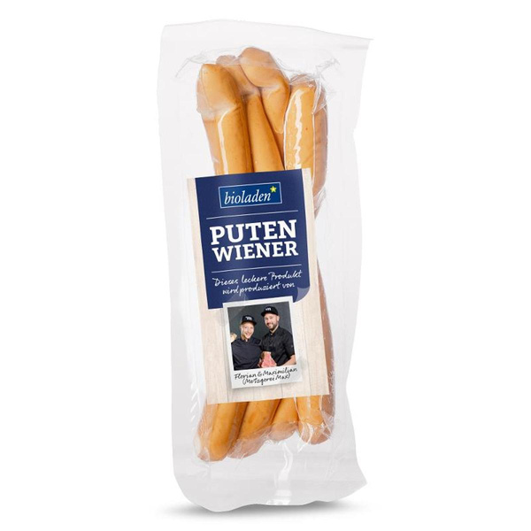 Produktfoto zu b*Puten-Wiener 200g