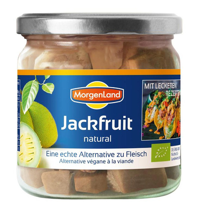 Produktfoto zu Jackfruit natural im Glas 180g