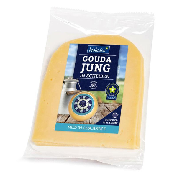 Produktfoto zu b*Scheibenkäse junger Gouda, 150g