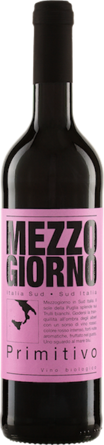 Produktfoto zu Mezzogiorno Primitivo rot 0,75, trocken