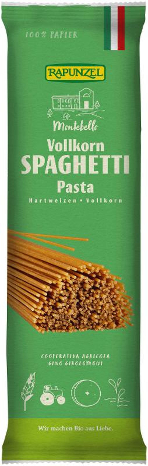 Produktfoto zu VPE 12x500g Vollkorn Spaghetti