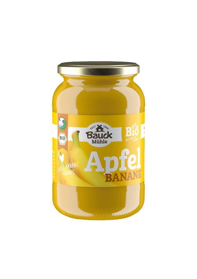 Produktfoto zu Apfel Bananenmark ungesüßt