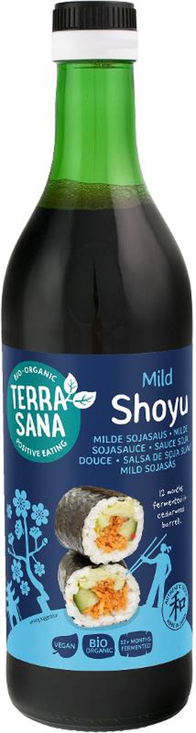 Produktfoto zu Shoyu Sojasauce mit Weizen mild 500 ml