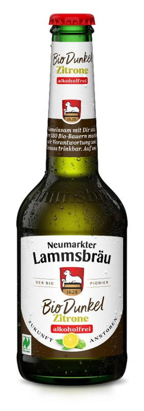 Produktfoto zu Lammsbräu Dunkel &Pure Zitrone 10x0,33l