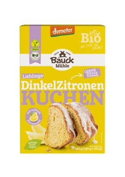 Produktfoto zu Backmischung  Zitronenkuchen