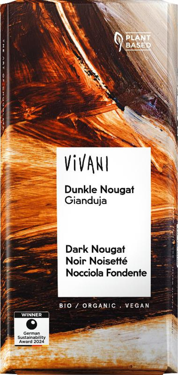 Produktfoto zu Dunkle Nougat Schoko 80g