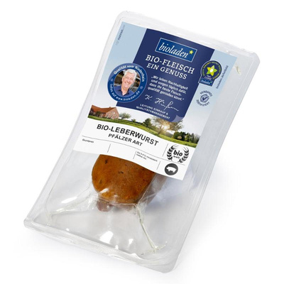 Produktfoto zu b*Leberwurst Pfälzer Art 180g