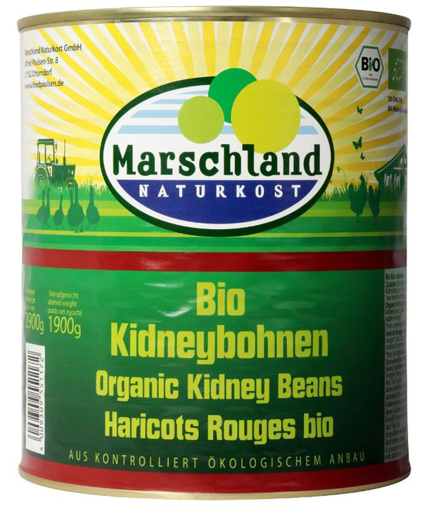 Produktfoto zu Kidneybohnen 3,1l
