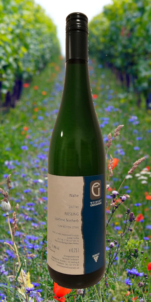 Produktfoto zu Grossmann Riesling Spätlese halbtrocken
