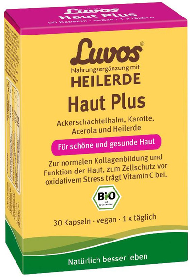 Produktfoto zu Heilerde Haut Plus Kapseln 30 Kapseln