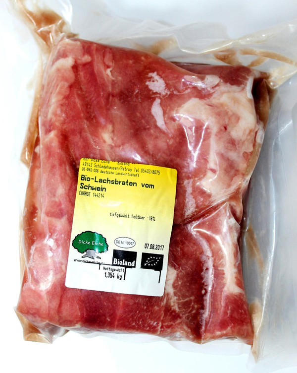 Produktfoto zu Lachsbraten Schwein TK