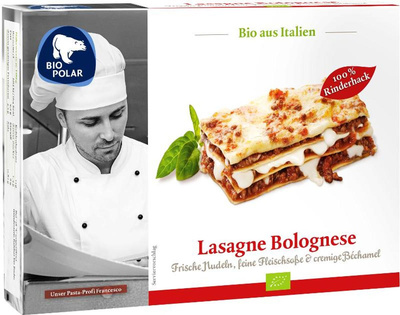 Produktfoto zu Lasagne Bolognese 400g, TK
