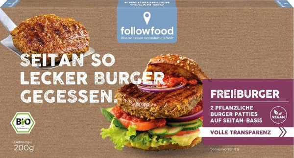 Produktfoto zu Frei!Burger vegan TK 200g
