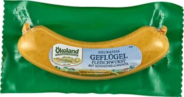 Produktfoto zu Geflügel Fleischwurst 180g