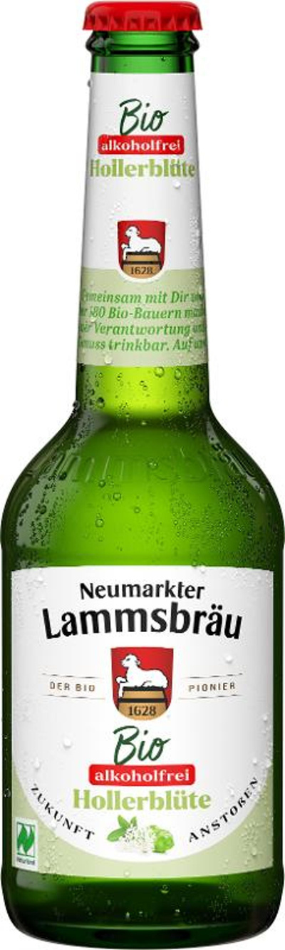 Produktfoto zu Lammsbräu Alkfr. Hollerblüte