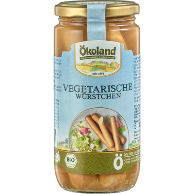 Produktfoto zu 5 Vegetarische Würstchen 200g