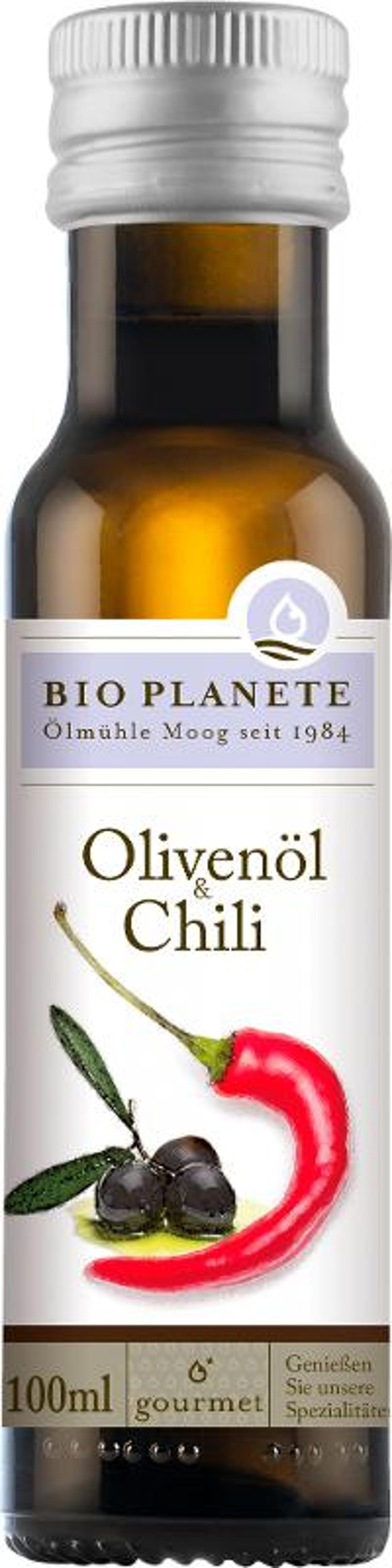 Produktfoto zu Olivenöl mit Chili 100ml