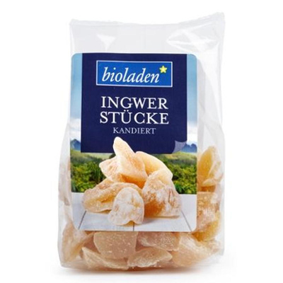 Produktfoto zu b*Ingwerstäbchen kandiert 100g