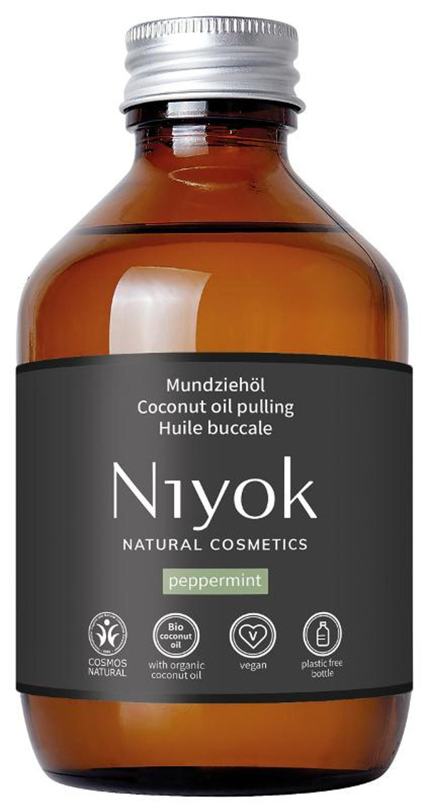 Produktfoto zu Niyok Mundziehöl Pfefferminze 200ml