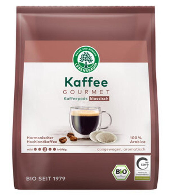 Produktfoto zu Gourmet Café Crema Pads 126g