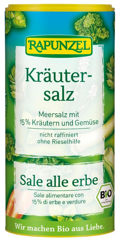 Produktfoto zu Kräutersalz 125 g Rapunzel