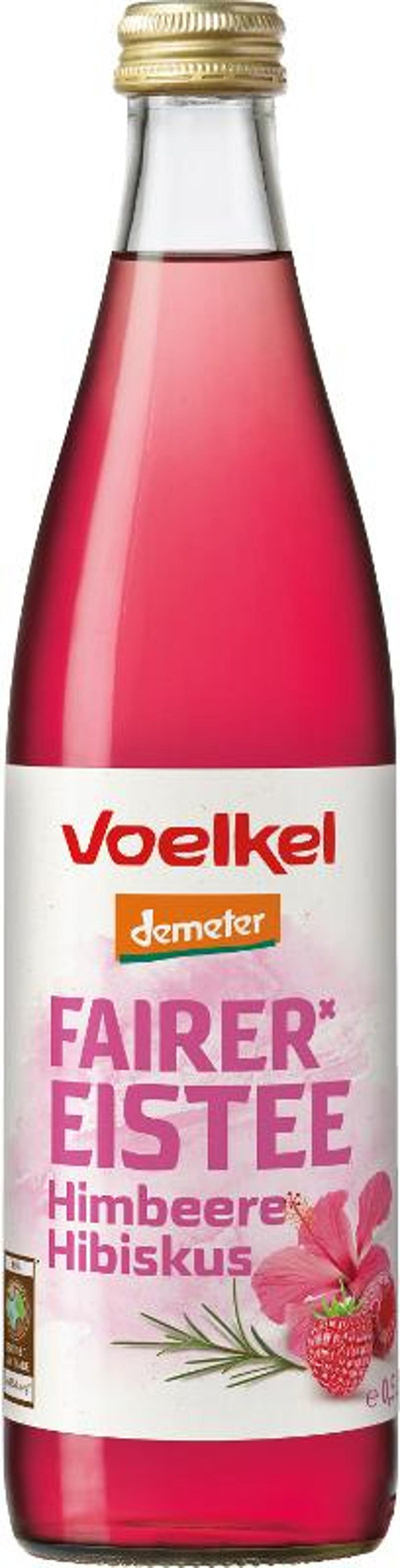 Produktfoto zu Eistee Himbeere Hibiskus 10x0,5l