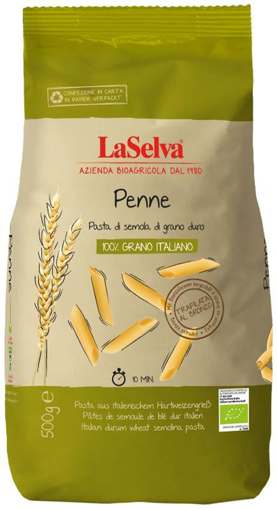 Produktfoto zu Penne hell La Selva 500g