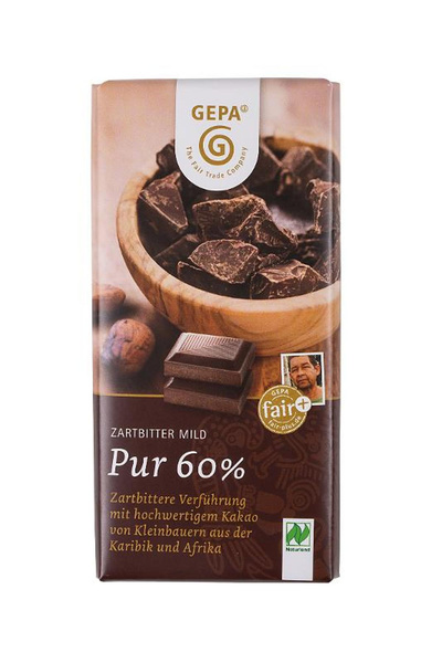 Produktfoto zu VPE 10x100g Zartbitter Pur 60%