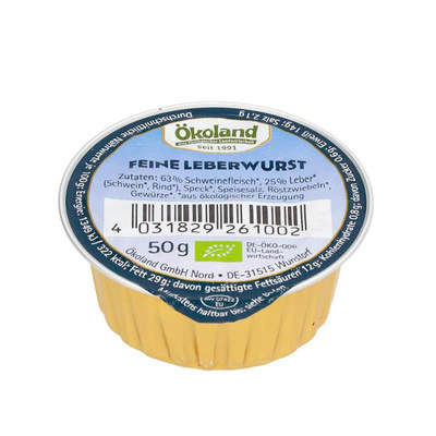 Produktfoto zu VPE 10x50g Feine Leberwurst
