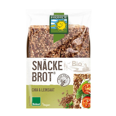 Produktfoto zu Snäckebrot Chia Leinsaat 200g