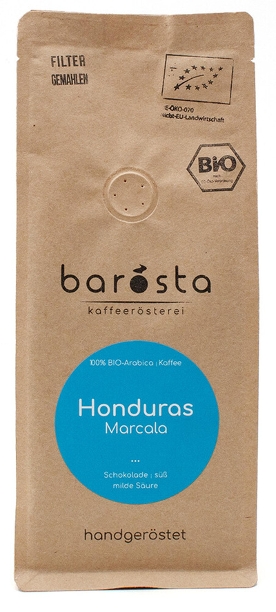 Produktfoto zu barösta Honduras 250g gemahlen