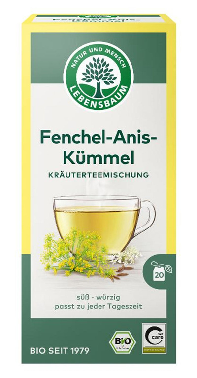 Produktfoto zu Fenchel Anis Kümmel Tee TB 8x50g