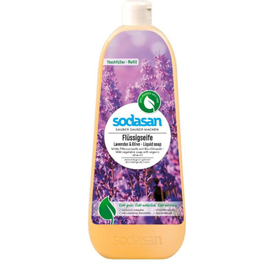 Produktfoto zu Flüssigseife Lavendel Olive