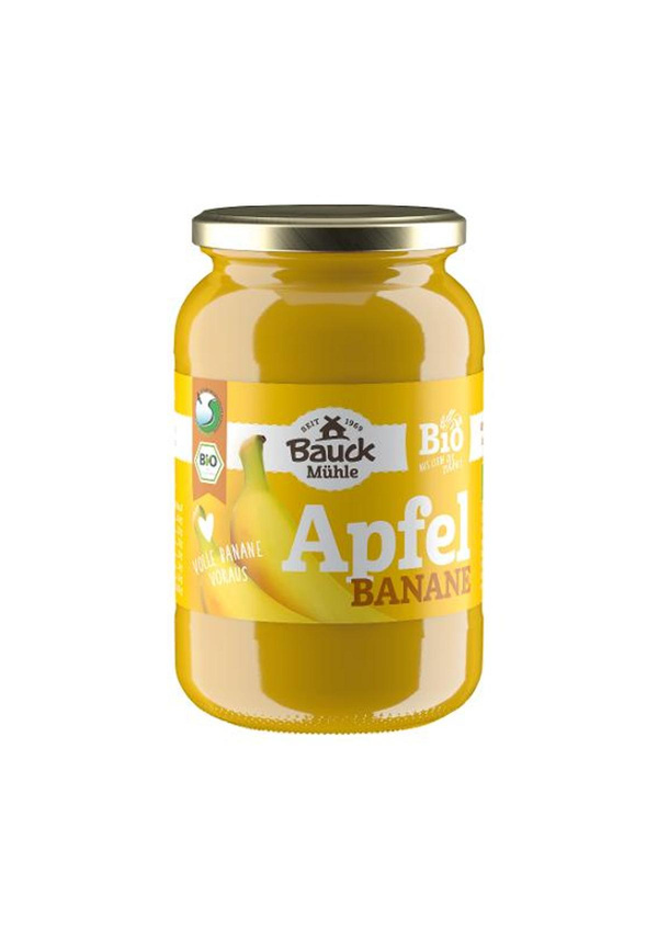 Produktfoto zu Apfel Bananenmark ungesüßt