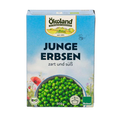 Produktfoto zu Junge Erbsen 300g