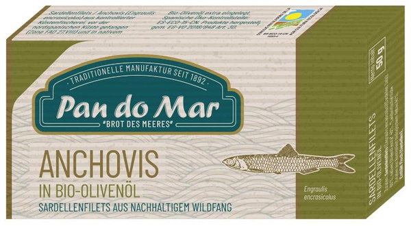 Produktfoto zu Sardellenfilet in Olivenöl 50g