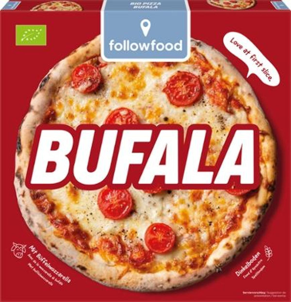 Produktfoto zu Pizza Mozzarella di Bufala