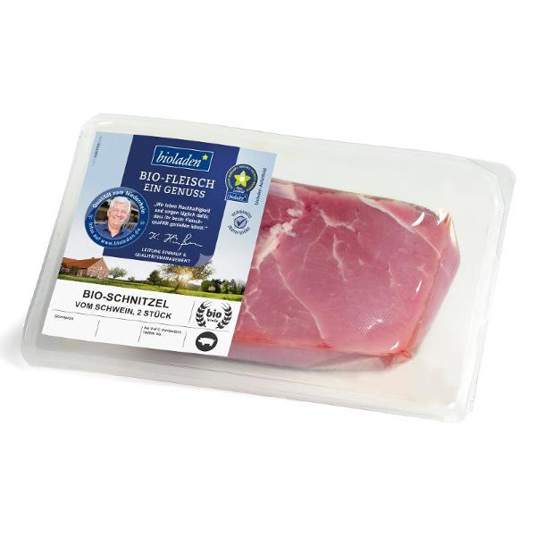 Produktfoto zu Bioladen Schnitzel vom Schwein